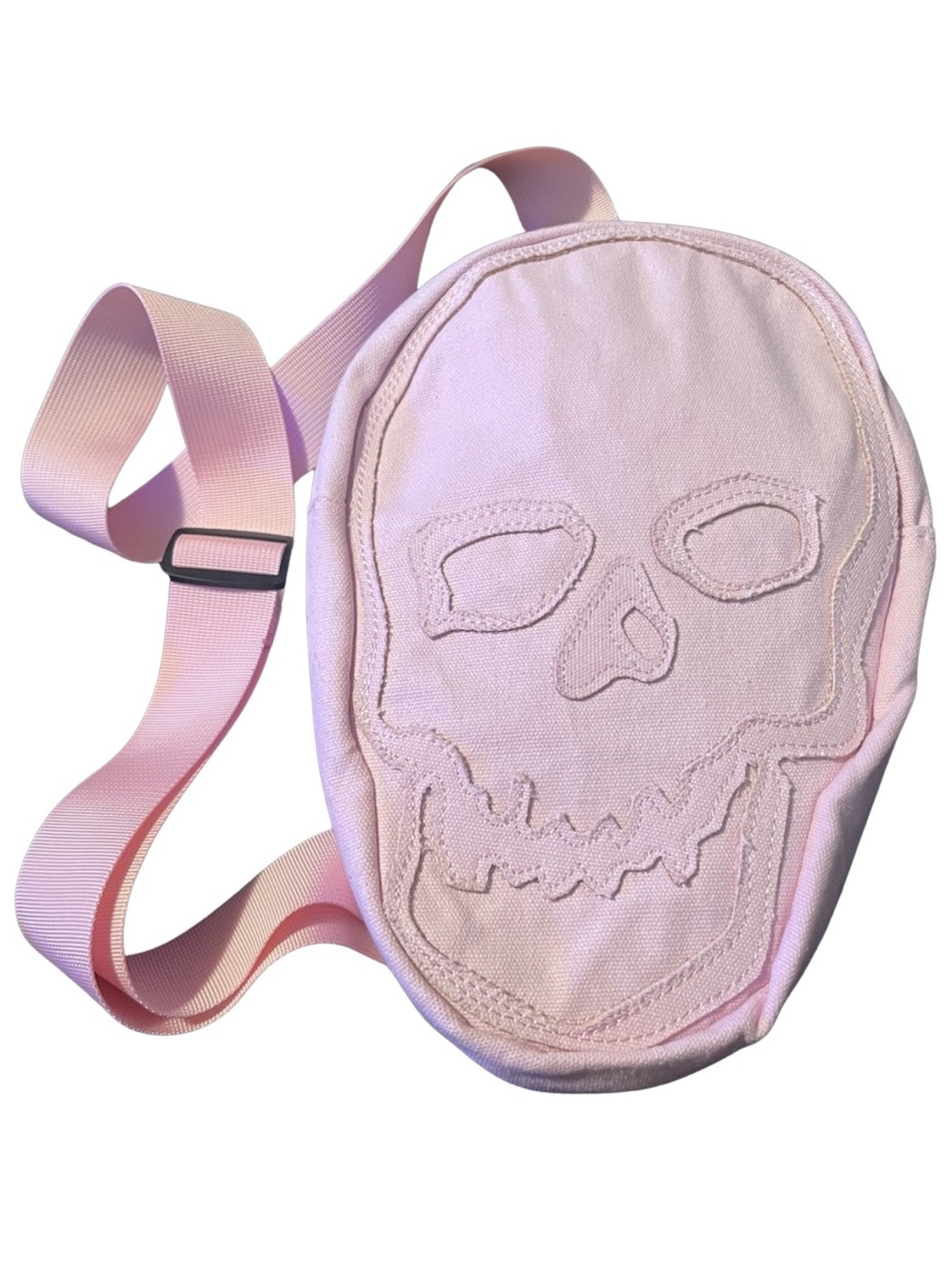 Rare Pink Bones TeamSESH G59 Pink Crossbody Skull Bag